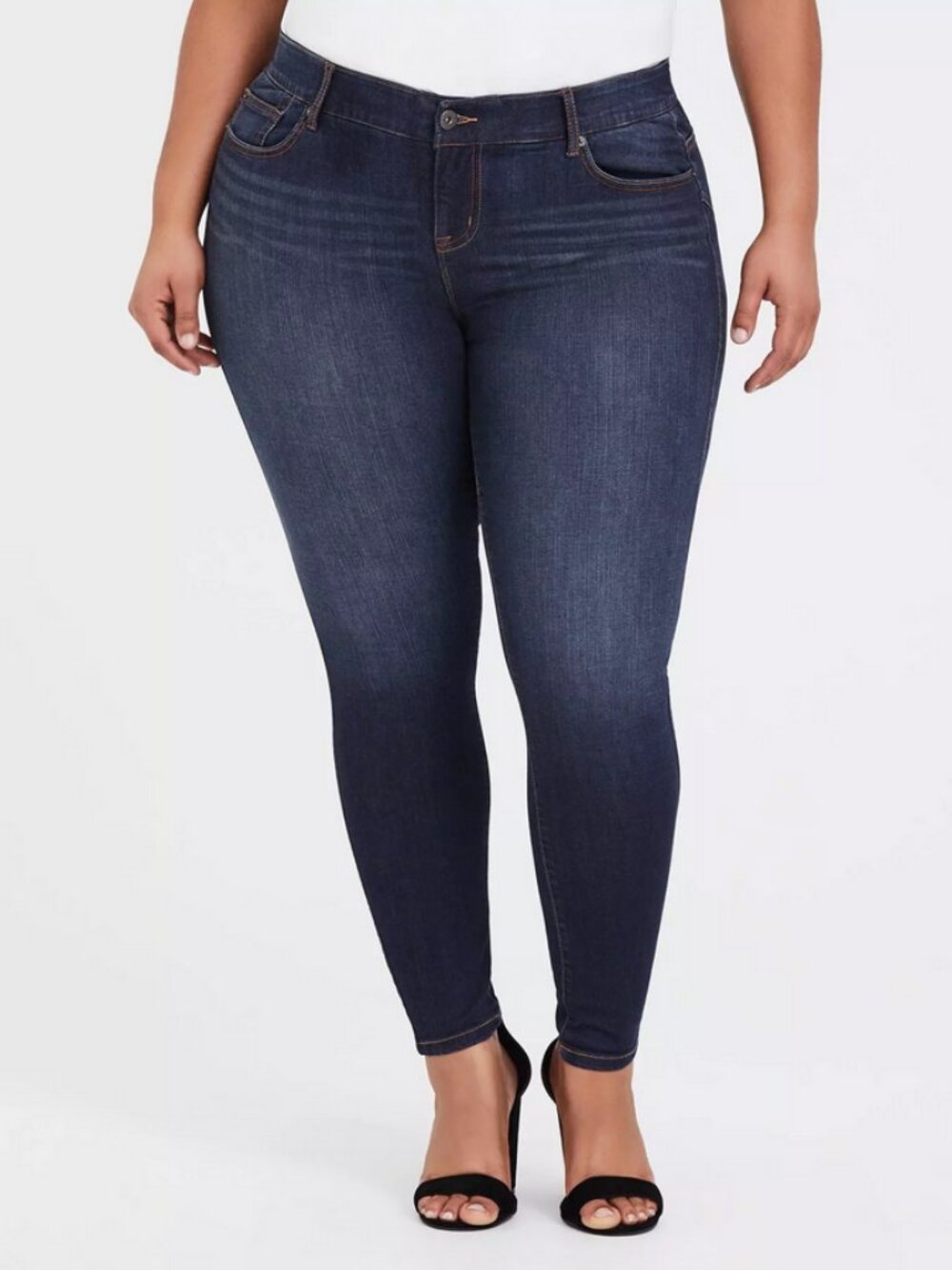 Torrid Dark Wash Bombshell Skinny Jeans